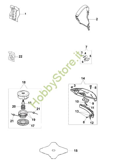 Picture of Accessori 726 D Decespugliatore