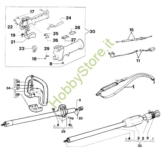 Picture of Trasmissione 727 D Decespugliatore