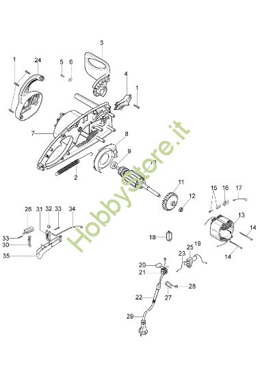 Picture of Motore elettrico OM 19 E Elettrosega