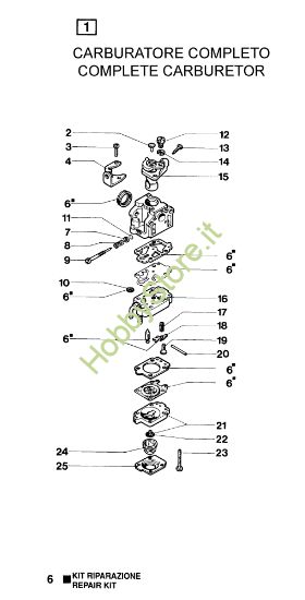 Picture of Carburatore WYK26-A 726 S Decespugliatore