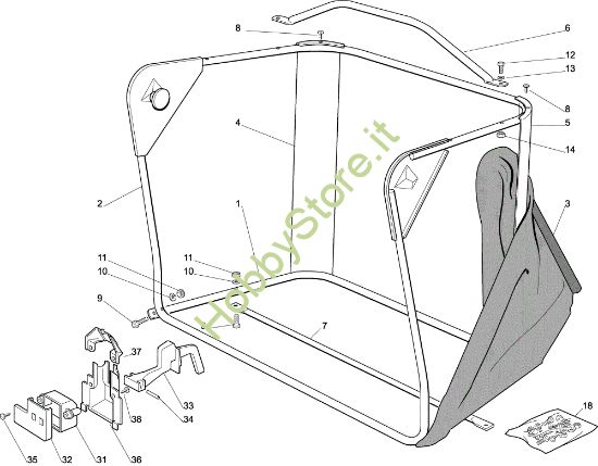 Picture of Sacco OM 72C/12,5H Cat.2004 Trattorino