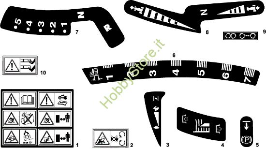 Picture of Etichette OM 72C/12,5H Cat.2004 Trattorino
