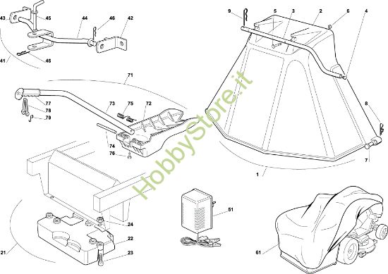 Picture of Accessori a richiesta OM 102C/15,5H Cat.2004 Trattorino