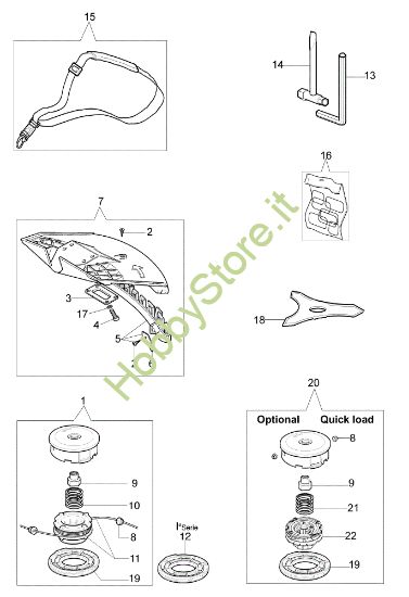 Picture of Accessori 725 S Ergo Decespugliatore