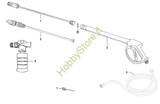 Picture of Accessori PW 150 C Idropulitrice
