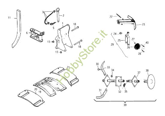 Picture of Fresa MH 210R (EN709) Motozappa