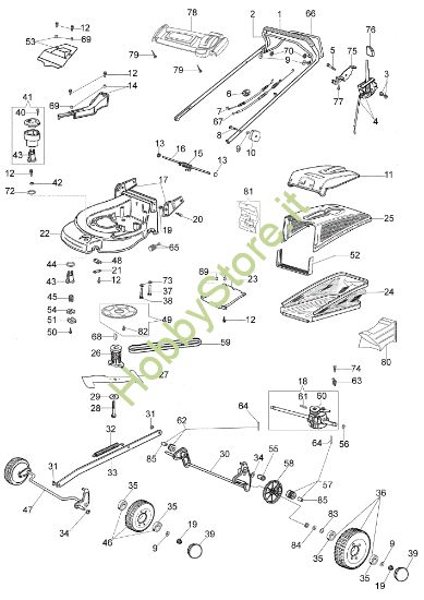 Picture of Esploso (Da Giugno '07) MAX 53 TBX Plus-Cut Rasaerba