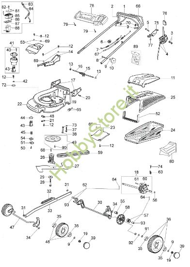 Picture of Esploso (Da Giugno '07) MAX 53 TBXE Plus-Cut Rasaerba