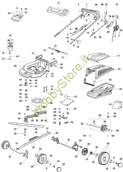 Picture of Esploso (Da Giugno '07) MAX 48 VBX Plus-Cut Rasaerba