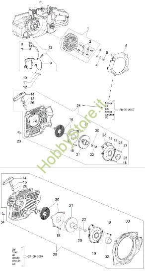 Picture of Avviamento 983 TTA Troncatore