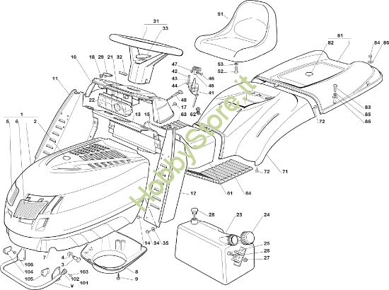 Picture of Carrozzeria OM 122C/22H Cat.2005 Trattorino