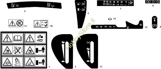 Picture of Etichette OM 122C/22H Cat.2005 Trattorino