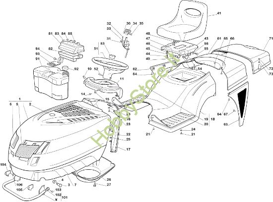 Picture of Carrozzeria OM 92C/13,5M Cat.2005 Trattorino