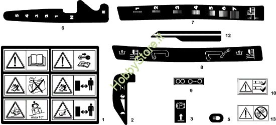 Picture of Etichette OM 92C/13,5M Cat.2005 Trattorino