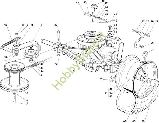 Picture of Trasmissione OM 72C/12,5H Cat.2005 Trattorino