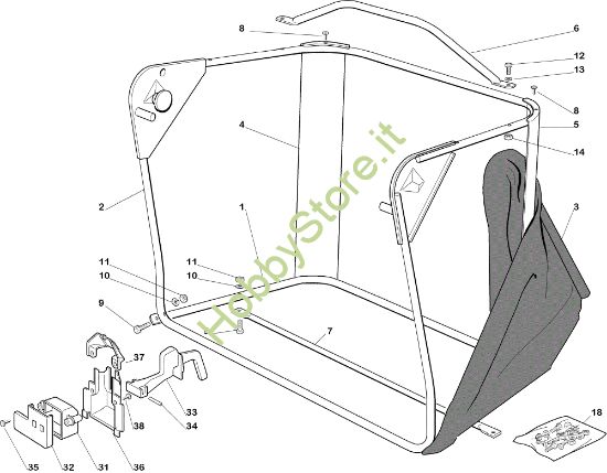 Picture of Sacco OM 72C/12,5H Cat.2005 Trattorino