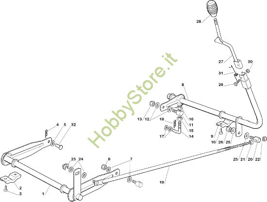 Picture of Sollevamento piatto di taglio OM 72C/12,5M Cat.2005 Trattorino