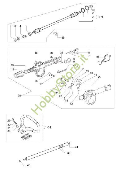 Picture of Trasmissione 453 BP Ergo Decespugliatore
