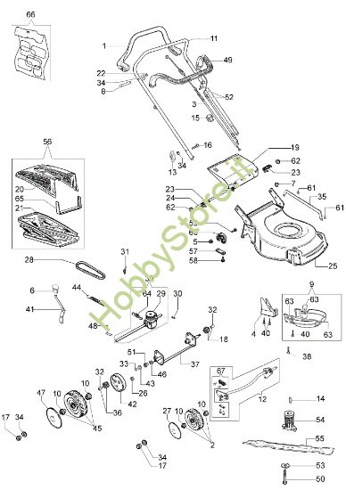 Picture of Esploso 2009 G 44 TB Rasaerba