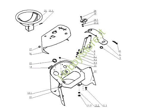 Picture of Cruscotto OM 104J/18H Cat.2005 Trattorino