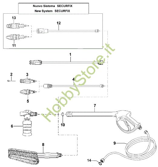 Picture of Accessori PW 120 C Idropulitrice