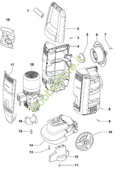 Picture of Carcassa PW 135 C Idropulitrice