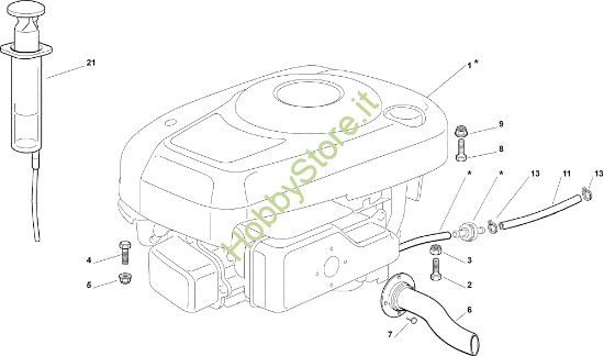 Picture of Motore OM 63C/6,5M Cat.2006 Trattorino