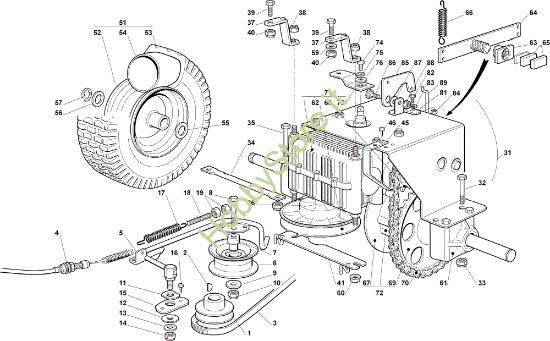 Picture of Trasmissione OM 63C/6,5M Cat.2006 Trattorino