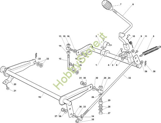 Picture of Sollevamento piatto di taglio OM 63C/6,5M Cat.2006 Trattorino