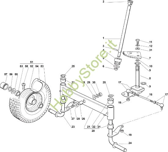 Picture of Sterzo OM 72C/12,5H Cat.2006 Trattorino