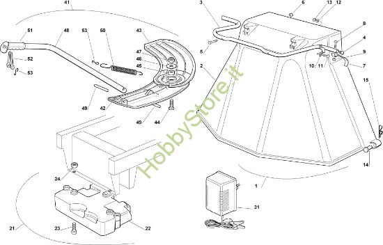 Picture of Accessori a richiesta OM 72C/12,5M Cat.2006 Trattorino