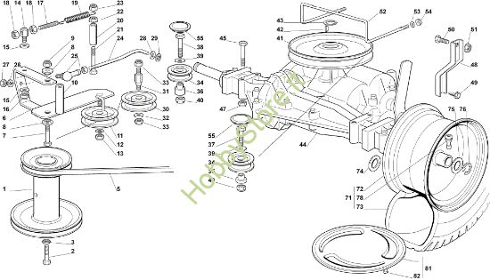 Picture of Trasmissione OM 92C/13,5M Cat.2006 Trattorino