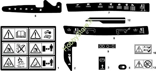 Picture of Etichette OM 92C/13,5M Cat.2006 Trattorino