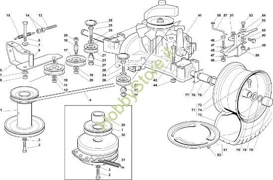 Picture of Trasmissione OM 102C/15,5H Cat.2006 Trattorino