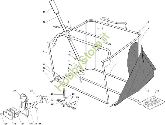 Picture of Sacco OM 102C/15,5H Cat.2006 Trattorino