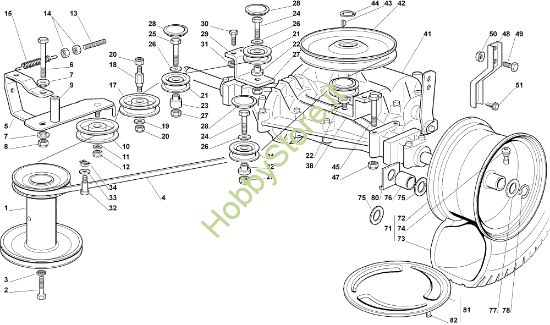 Picture of Trasmissione OM 102C/15,5M Cat.2006 Trattorino