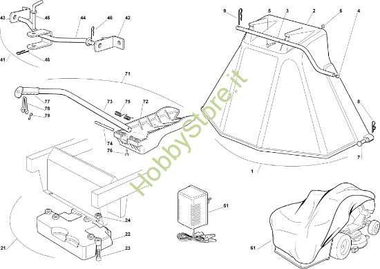 Picture of Accessori a richiesta OM 102C/15,5M Cat.2006 Trattorino