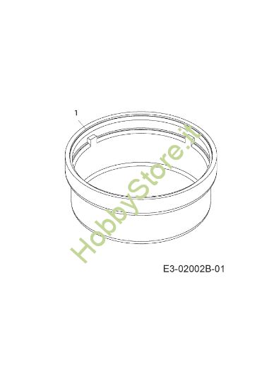 Picture of Copriruota POLO 97/13,5 T Cat.2006 Trattorino