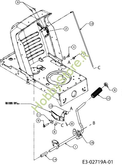 Picture of Pedali POLO 97/13,5 T Cat.2006 Trattorino