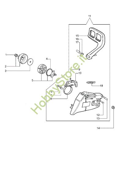 Picture of Copricatena GS 940 Motosega