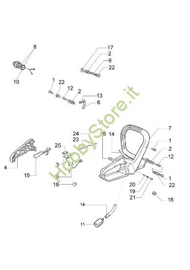 Picture of Impugnatura GS 940 Motosega