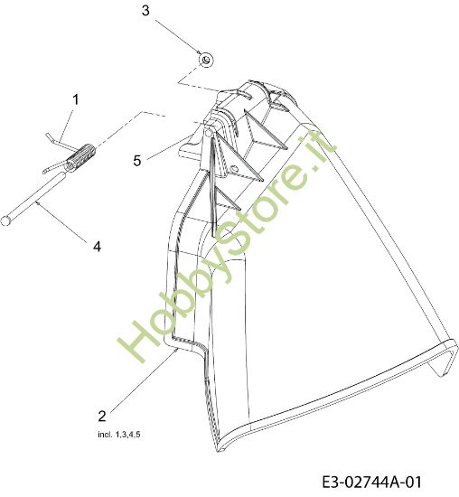 Picture of Deflettore POLO 108/17 H Trattorino