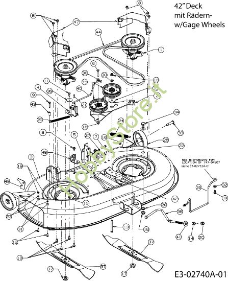 Picture of Piatto di taglio POLO 108/15,5 H Cat.2006 Trattorino