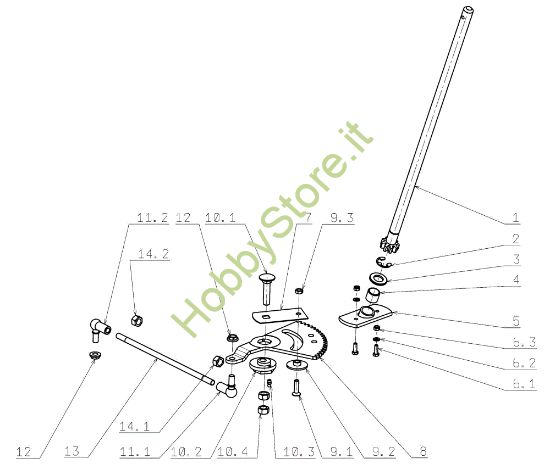 Picture of Sterzo OM 104JH/16H Cat.2006-2007 Trattorino