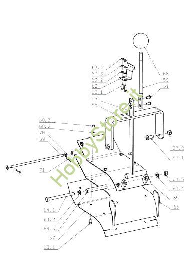 Picture of Piatto di taglio (3/3) OM 104J/17,5H Cat.2006-2007 Trattorino