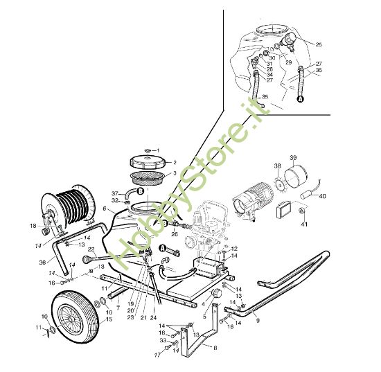 Picture of Serbatoio SC 150 E Carriola