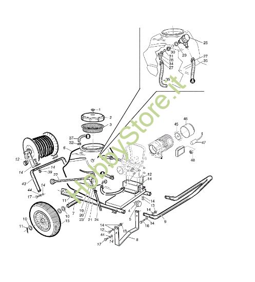 Picture of Serbatoio SC 180 E Carriola