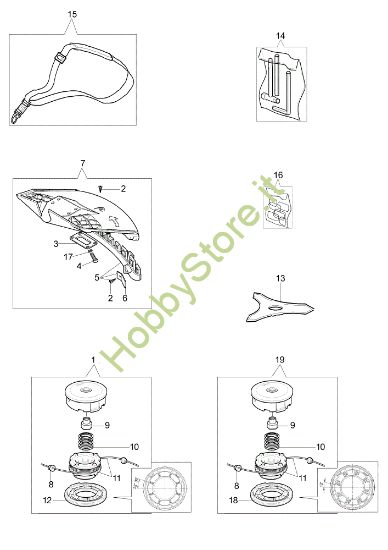 Picture of Accessori BC 260 4S Decespugliatore