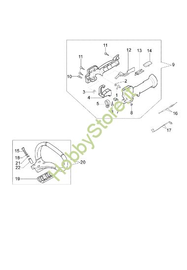 Picture of Impugnatura BC 260 4S Decespugliatore