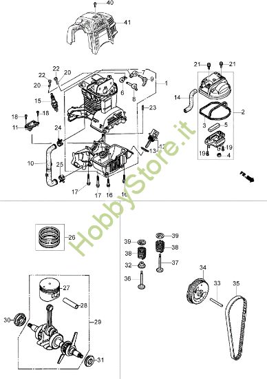 Picture of Motore BC 360 4S Decespugliatore